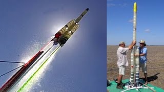 Big Water Rocket with Boosters  Polaron G2 [upl. by Quince296]