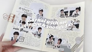 beomgyu amp yoongi day  journal w me 13 🗒 [upl. by Ydnahs]