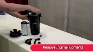 HowTo Assemble and Install the Marineland HOT Magnum Filter [upl. by Gnok]