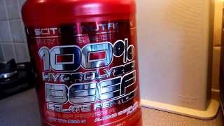 Scitec Nutrition  100 Hydrolyzed Beef Isolate Unboxing  AndroSupplement [upl. by Simon655]