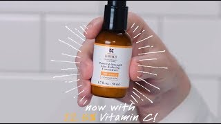 How to Apply Kiehls NEW PowerfulStrength LineReducing Concentrate [upl. by Alfreda]