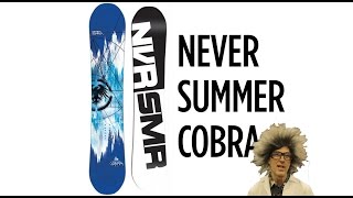 Never Summer Cobra Snowboard  Board Insiders  2016 Never Summer Cobra [upl. by Seale587]