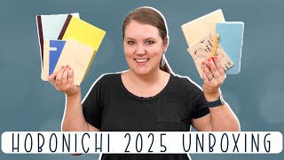 2025 Hobonichi Haul  A5 English Cousin Cousin Avec A6 DayFree English Original Techo amp Weeks [upl. by Dorcy416]