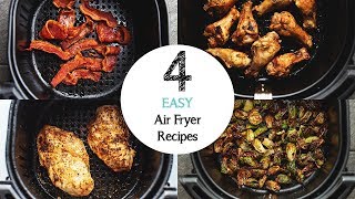 4 EASY Air Fryer Recipes for beginners [upl. by Georas4]