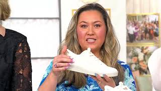 Ryka Lace Mesh Casual Sneakers  Viv Classic on QVC [upl. by Heeley]