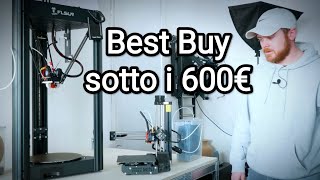 Best Buy sotto 600€ quale stampante 3d comprare Febbraio 2023 [upl. by Greenland]