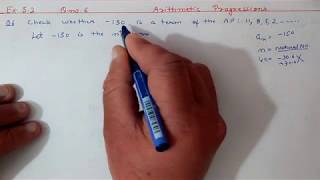 Chapter5 Ex52 Q45678 Arithmetic Progressions  Ncert Maths Class 10  Cbse [upl. by Anelaj]