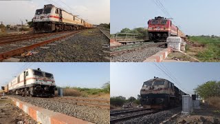 Morning Trains Great Crossing At Ahmednagar Railway Station jn [upl. by Isobel156]