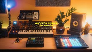 ABLETON PUSH 3 STANDALONE JAM  Techno  Intech Studio controllers [upl. by Onailimixam]