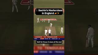 Sachin Tendulkar’s Unbelievable Century Against England  A Batting Masterpiece 🏏 [upl. by Eeralih323]