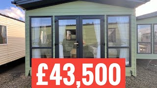 Offsite NEW static caravan for sale Scotland UK Carnaby Highgrove 40x12 3 bed DG amp CH [upl. by Fidelas]