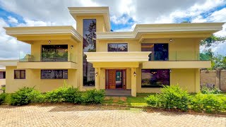 Touring A Massive All Ensuite 4Bed Villa in Loresho Nairobi  KENYA [upl. by Oinigih]