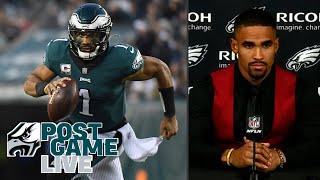 Is Jalen Hurts making enough progress  Chargers vs Eagles  Eagles Postgame Live [upl. by Asiluy407]