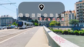 France Grenoble Walking tour2022 [upl. by Baiel]