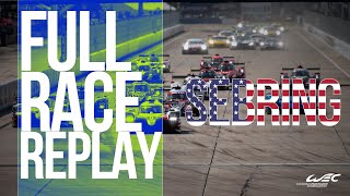 FULL RACE  2019 1000 Miles of Sebring  FIA WEC [upl. by Orianna]