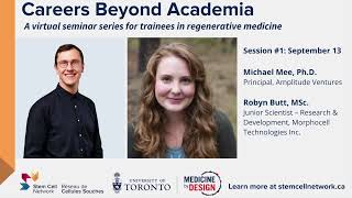 Careers Beyond Academia September 13 2023 [upl. by Ecnerol]