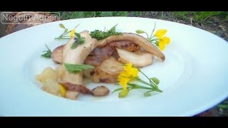 Reteta Ciuperci quotPastrav de nucquot Pheasants back mushroom Recipe [upl. by Elleryt333]