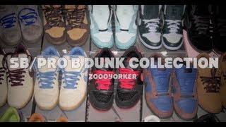 My Nike Dunk SB Collection Featuring PRO B Dunks [upl. by Lleruj]