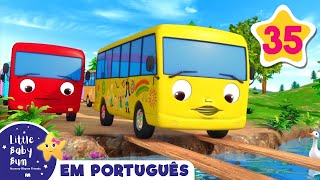 Desenho para Bebe  Dez Pequenos Ônibus 2  Canções em Portugues  Desenhos  Little Baby Bum [upl. by Gottfried778]