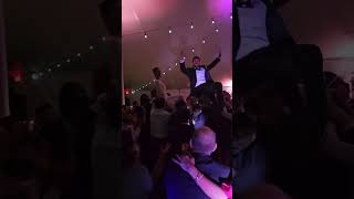 Watch this couple as they happily perform the Jewish Horah dance wedding horah djmcevents diego [upl. by Cogan]