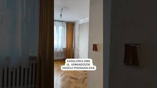 Kawalerka na sprzedaż 20m2 Kraków osiedle Podwawelskie [upl. by Billi]