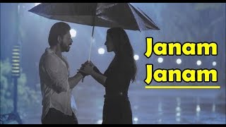 Janam Janam  Dilwale  Arijit Singh  Shah Rukh Khan  Kajol  Pritam  Lyrics Video Song [upl. by Akinaj]