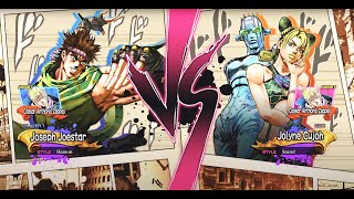 quotJoJos Bizarre Adventure AllStar Battle R  Epic Joseph Joestar vs Jolyne Fight on PS5quot [upl. by Rosalinde]