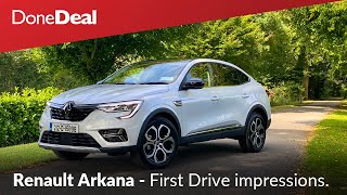 Renault Arkana First Impressions  Coupe SUV Review  DoneDeal [upl. by Livvy]