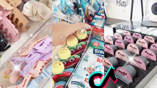 random refill and restock organizing tiktok compilation 🍋🍓🥝 [upl. by Balfore]