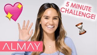 5 Minute Challenge with Dacey Cash  ALMAY [upl. by Aleedis]