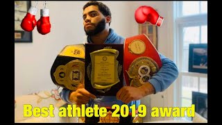 First Vlog  Winning award for best Boxer of the year [upl. by Selry]