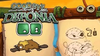 GOODBYE DEPONIA HD 008  Lets Hunt Snabletears ★ Lets Play Deponia [upl. by Airdnaed419]