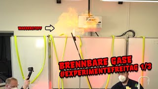 Explosion mit Wasserstoff Warum Gas eine Gefahr für die Feuerwehr ist 1 [upl. by Lednor56]