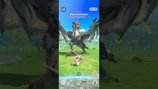 MHNow  102 Legiana SnS vs 9 Azure Rathalos Urgent [upl. by Adli]