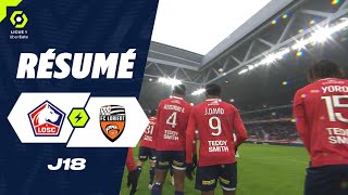 LOSC LILLE  FC LORIENT 3  0  Résumé  LOSC  FCL  20232024 [upl. by Hairahcaz330]