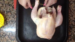 Pollo asado  Recetas al horno [upl. by Fagen]