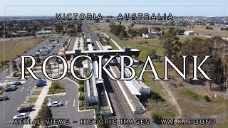 Aerial view  Historic images  Walkaround  Rockbank Victoria Australia [upl. by Corbie]