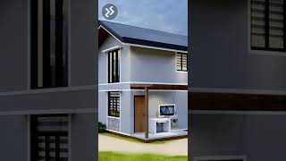 Beautiful 2 Storey House Design Idea with 3 Bedrooms shorts 2storeyhouse 2storeyhousedesign [upl. by Ydnagrub428]