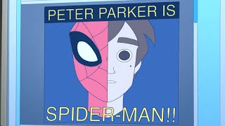 SpiderMan Reveals his identity to Jonah Jameson [upl. by Ahsyas]