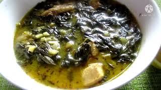 MOLOKHIA SALUYOT RECIPE ARABIC SOUP Jazz cooking hour [upl. by Mar333]