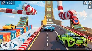 Gear Shifters Car Speed Surge  Impossible Car Stunts Mega Ramp Driver  Android GamePlay [upl. by Valenba798]