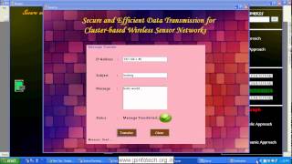 Secure and Efficient Data Transmission for Clusterbased Wireless Sensor Networks [upl. by Noelyn105]