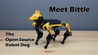 Meet Bittle an Advanced OpenSource Robot Dog by Petoi [upl. by Alistair]