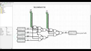 Nand2Tetris Mux4Way16 [upl. by Harahs]