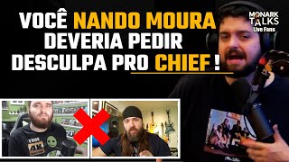 MONARK RESPONDE PERGUNTAS SOBRE O NANDO MOURA monarktalks monarktalkslive [upl. by Lindeberg512]