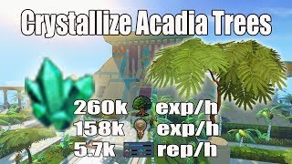 Runescape 3 Crystallize Acadia Trees Guide  Menaphos Woodcutting  260k exph  57k Rephour [upl. by Alig373]