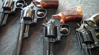 Smith amp Wesson revolvers close up HD BATJAC JW [upl. by Kolosick]