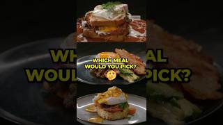 Which breakfast dish would you pick topchef food cooking shorts [upl. by Tutto]