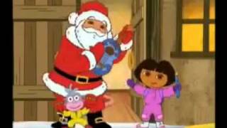 Dora Et Papa Noel  Chante Joyeux Noel  HD [upl. by Patton]