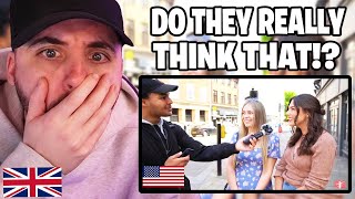 Brit Reacts to WHAT do ENGLISH people think about AMERICA [upl. by Adleremse877]